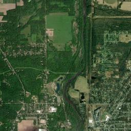 Parchment High Resolution Satellite Map