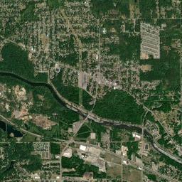 Springfield High Resolution Satellite Map