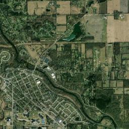 Dexter High Resolution Satellite Map