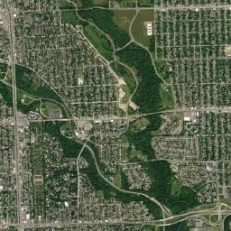 Dearborn Heights High Resolution Satellite Map