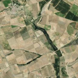 Santa Cristina de Valmadrigal High Resolution Satellite Map