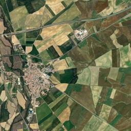 Carrión de los Condes High Resolution Satellite Map