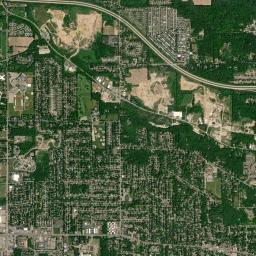 Westwood High Resolution Satellite Map