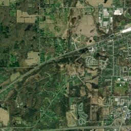 Chelsea, MI locator map