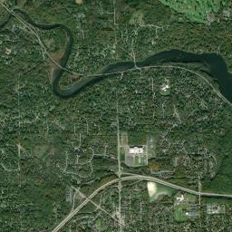 Ann Arbor, MI locator map