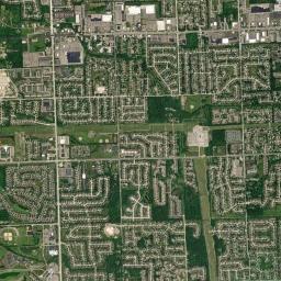 Canton High Resolution Satellite Map
