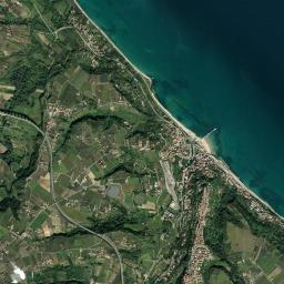 Marina di San Vito High Resolution Satellite Map
