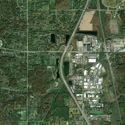 Green Oaks High Resolution Satellite Map