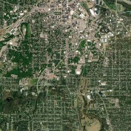 Kalamazoo High Resolution Satellite Map