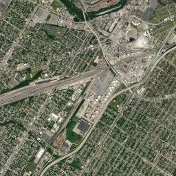 Melvindale High Resolution Satellite Map