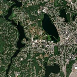 Framingham High Resolution Satellite Map