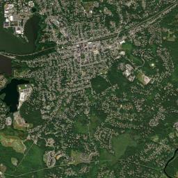 Natick High Resolution Satellite Map
