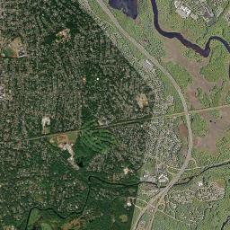 Needham High Resolution Satellite Map