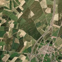 Frómista High Resolution Satellite Map