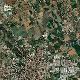 Vilabertran High Resolution Satellite Map