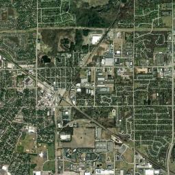 Crystal Lake High Resolution Satellite Map