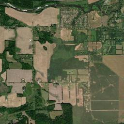 Calhoun County High Resolution Satellite Map