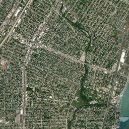 Ecorse High Resolution Satellite Map