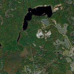 Hopkinton High Resolution Satellite Map