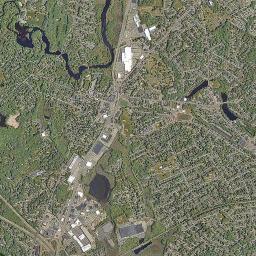 Dedham High Resolution Satellite Map