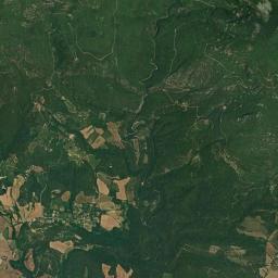 Sales de Llierca High Resolution Satellite Map