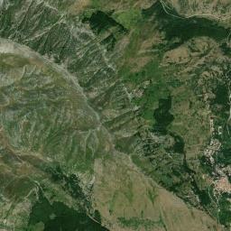 Rocca di Cambio High Resolution Satellite Map