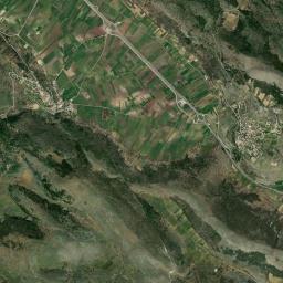 Caporciano High Resolution Satellite Map