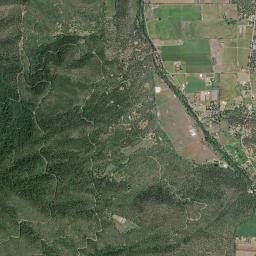 Ruch, OR locator map