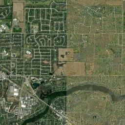 Fox River Grove High Resolution Satellite Map