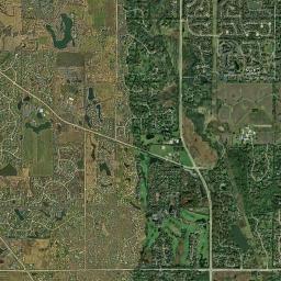 Vernon Hills High Resolution Satellite Map