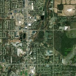 Portage High Resolution Satellite Map
