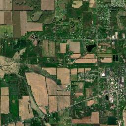 Spring Arbor High Resolution Satellite Map