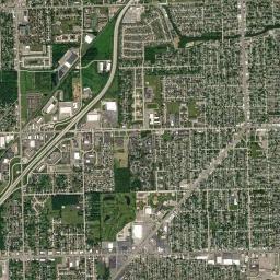 Southgate High Resolution Satellite Map