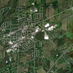 North East High Resolution Satellite Map