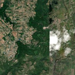 Calcata Nuova High Resolution Satellite Map