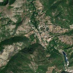 Bussi sul Tirino High Resolution Satellite Map