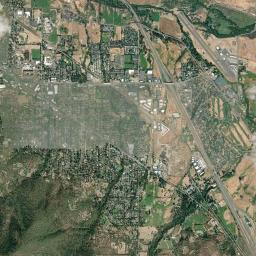 Ashland, OR locator map