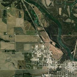 Vinton High Resolution Satellite Map