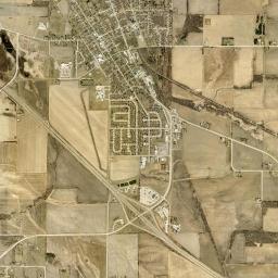 Center Point High Resolution Satellite Map