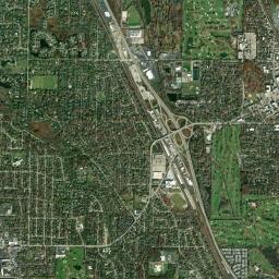 Deerfield High Resolution Satellite Map