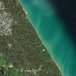 Highland Park High Resolution Satellite Map