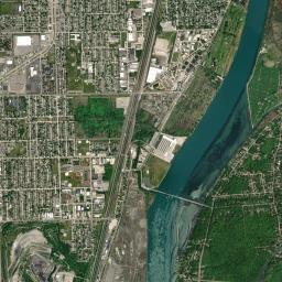 Riverview High Resolution Satellite Map