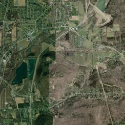 Horseheads North High Resolution Satellite Map
