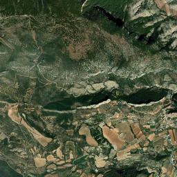 Coll de Nargó High Resolution Satellite Map