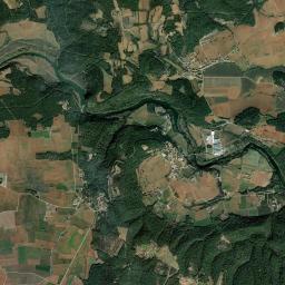 Esponellà High Resolution Satellite Map