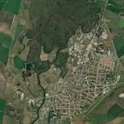 Elhovo High Resolution Satellite Map