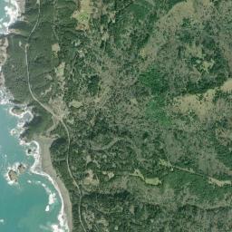Aerial view of Whaleshead Beach