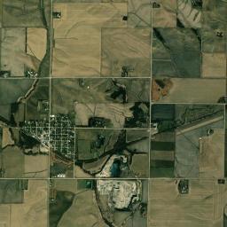 Aerial view of Benton County
