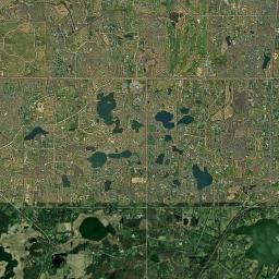 Barrington Hills High Resolution Satellite Map