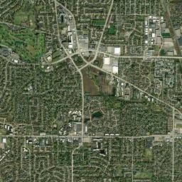 Buffalo Grove High Resolution Satellite Map